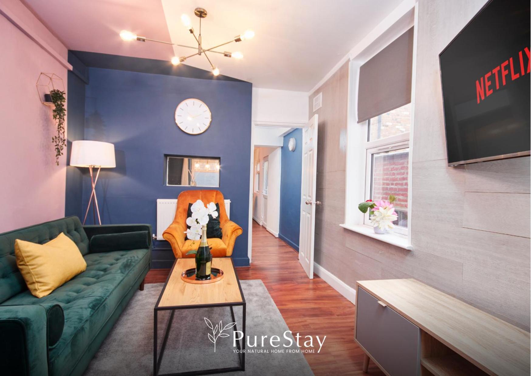 5 Bed House In Leamington Spa Perfect For Contractors With 7 Beds By Purestay - 14 Night Min! Exteriér fotografie
